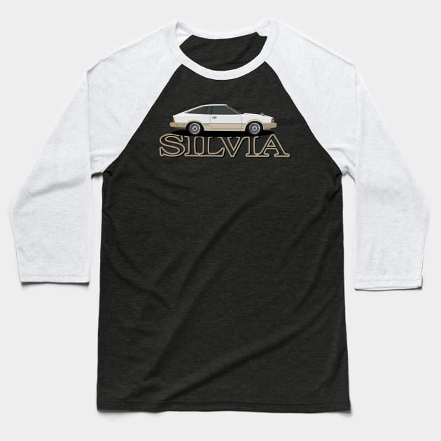 Silvia S110 Baseball T-Shirt by AutomotiveArt